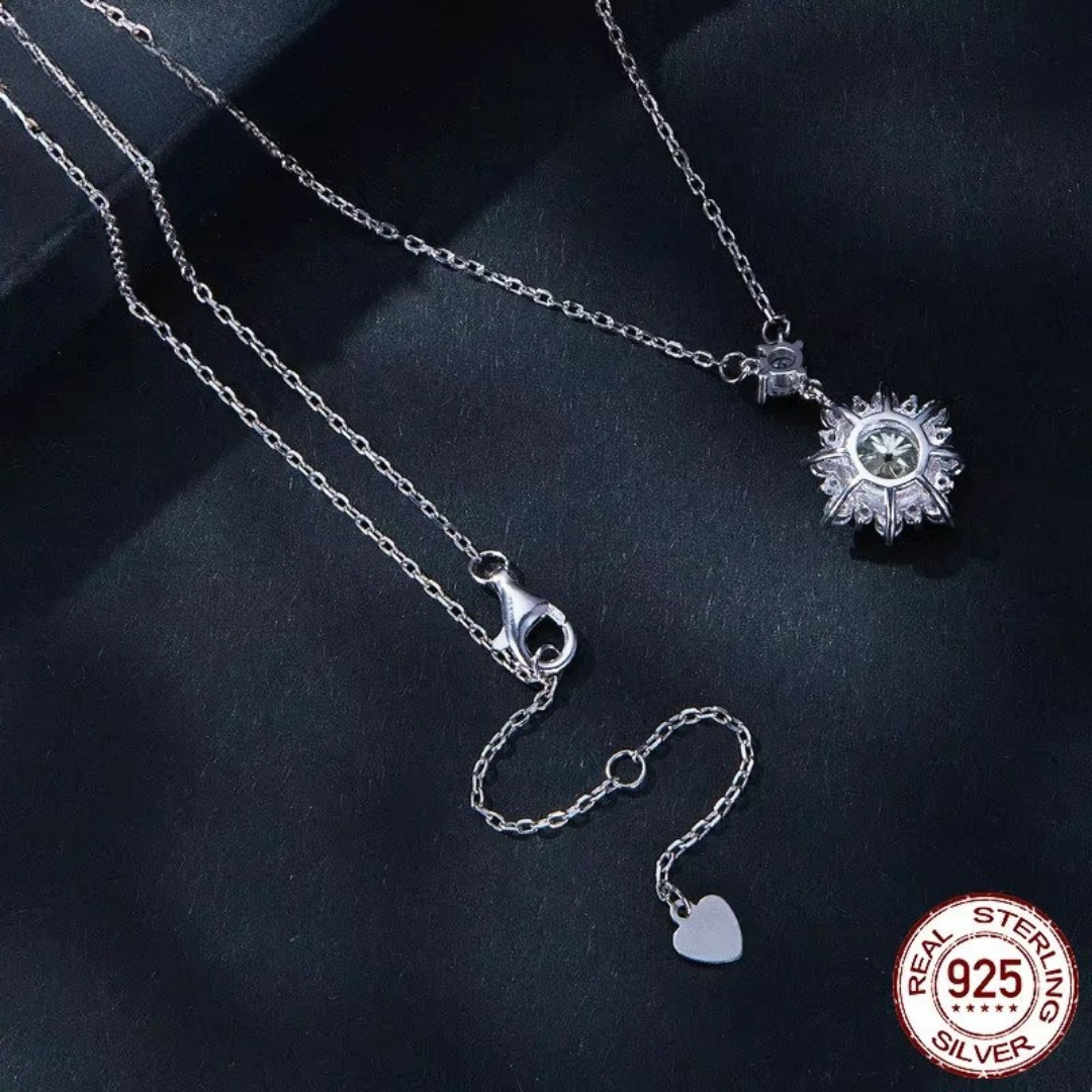 Brileon Halyria 1CT Moissanite Necklace