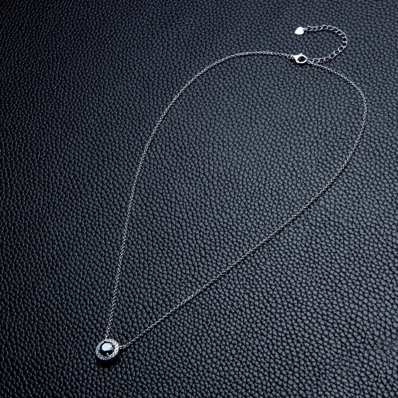 Brileon Noir Elegance Moissanite Jewelry Set - Brileon