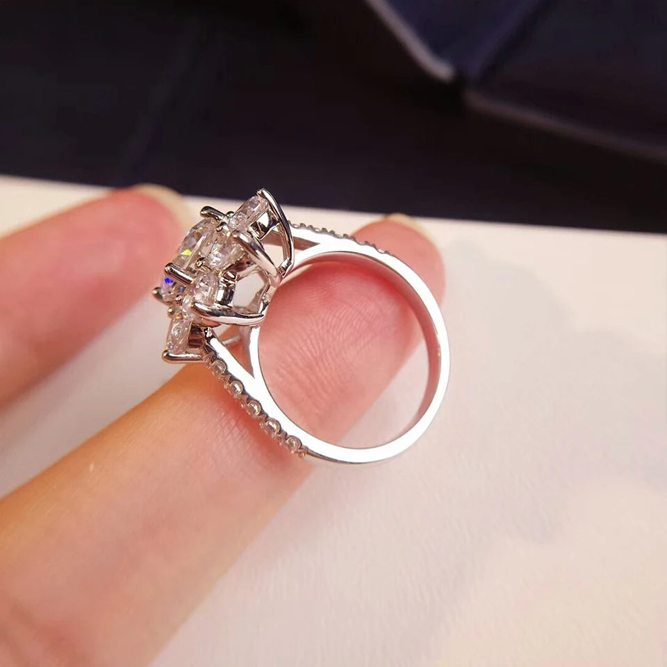 Brileon Solviera Moissanite Ring - Brileon