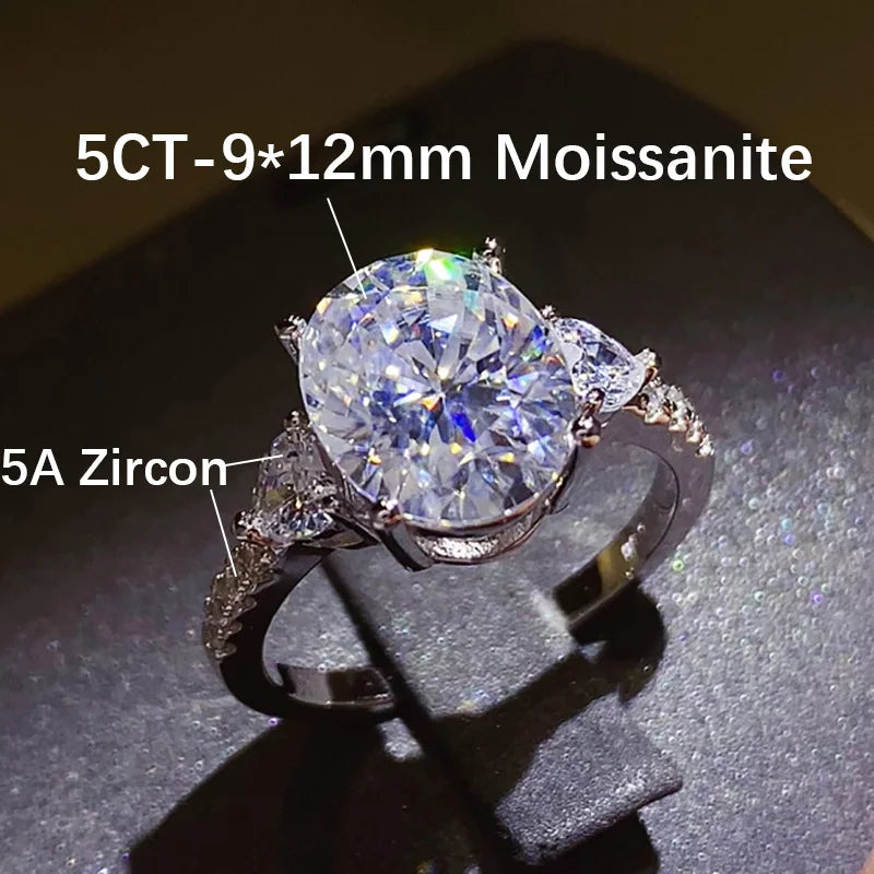 Brileon Liora 5CT Oval Trinity - Brileon
