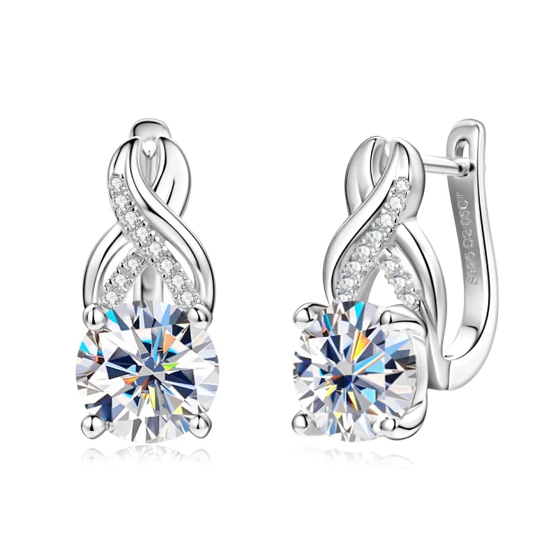 Brileon Eternelle 4CT/4.1CT Hoops - Brileon