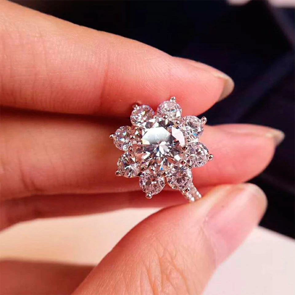 Brileon Solviera Moissanite Ring - Brileon