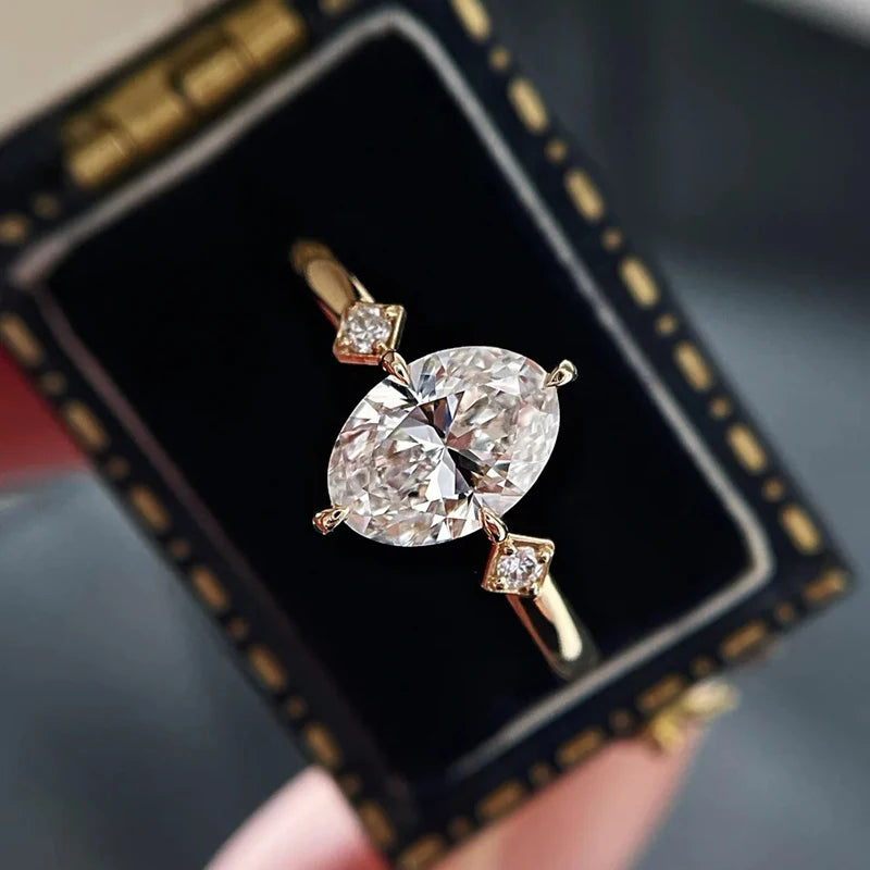 Brileon Seraphine 2CT Oval Moissanite - Brileon