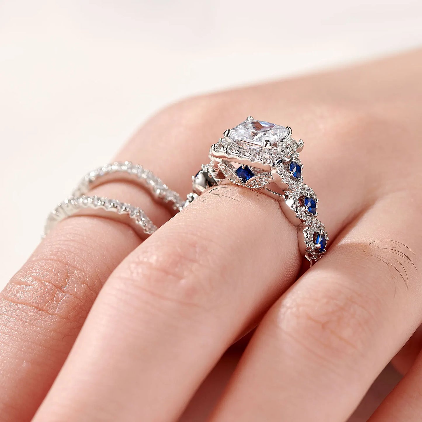 Brileon Azurelyn 3PC Princess Bridal Set - Brileon