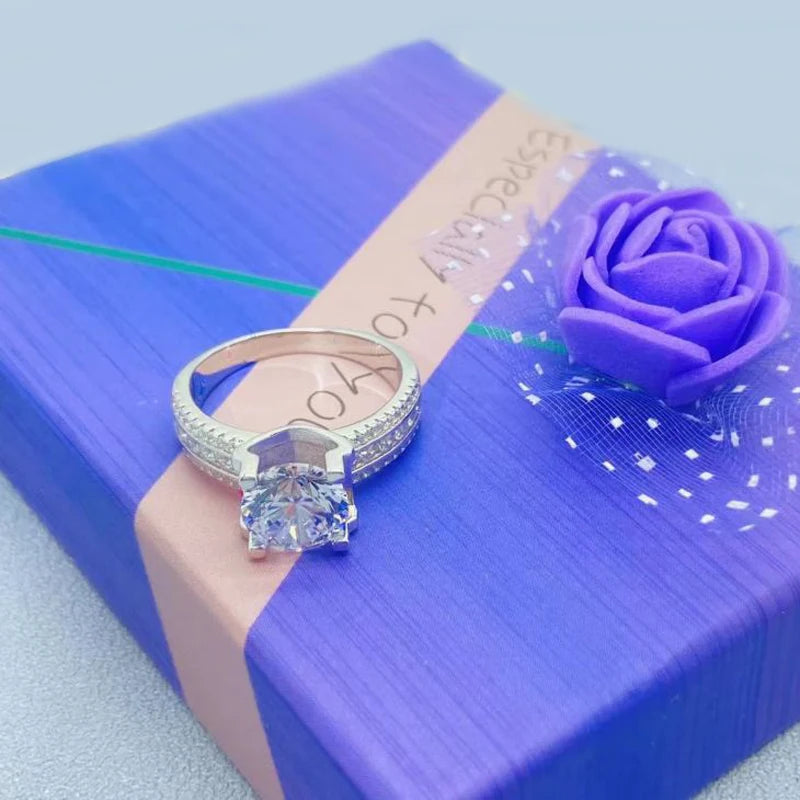 Brileon Luxe 2/3/5 Carat Moissanite Ring - Brileon