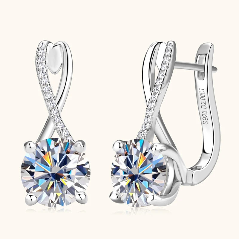 Brileon Eternelle 4CT/4.1CT Hoops - Brileon
