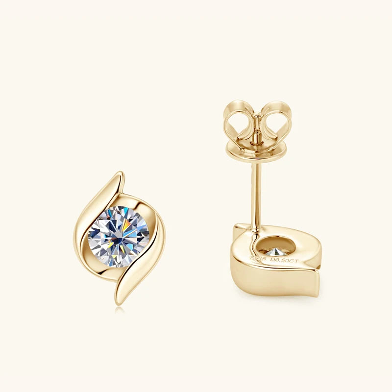 Brileon Radiant Water Drop 2CT Moissanite Jewelry Set - Brileon