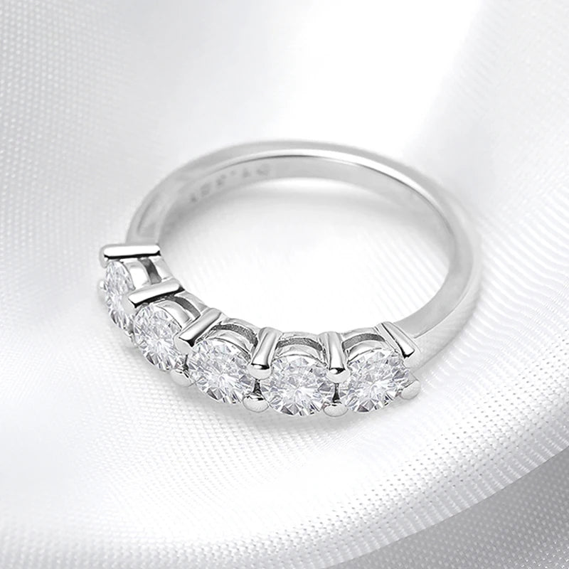 Brileon Dazzling Bride 1.5CT Moissanite Ring - Brileon