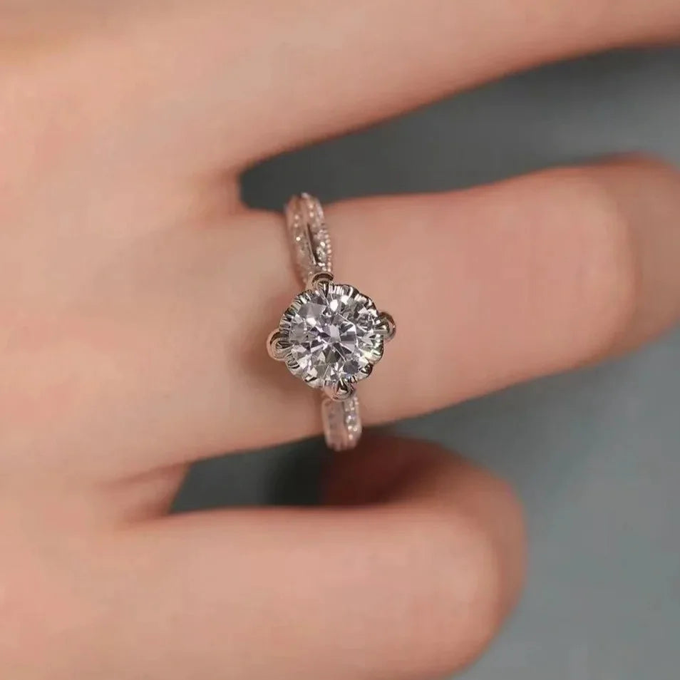 Brileon Élyra 1CT Moissanite Band - Brileon