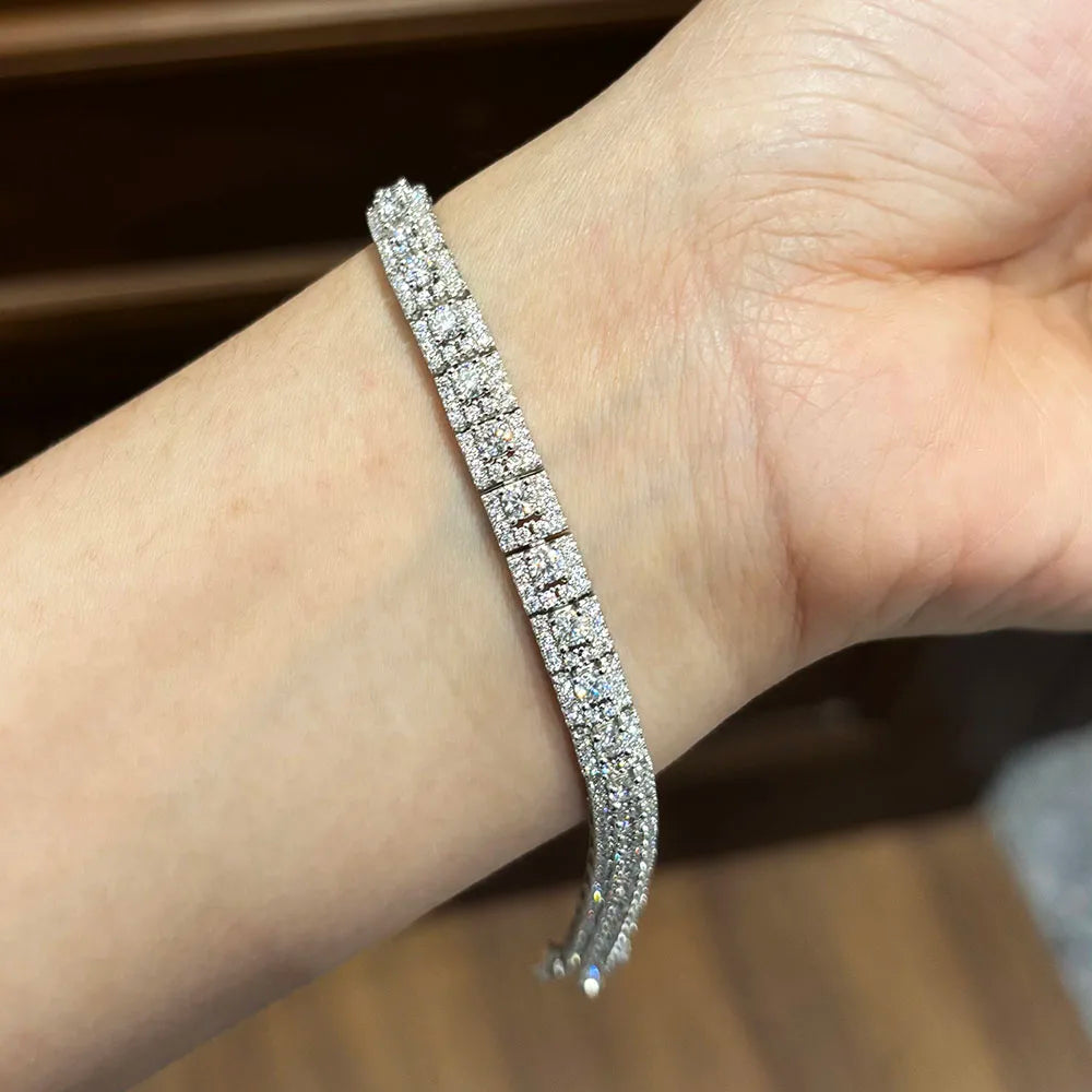 Brileon Lustréline Moissanite Bracelet - Brileon