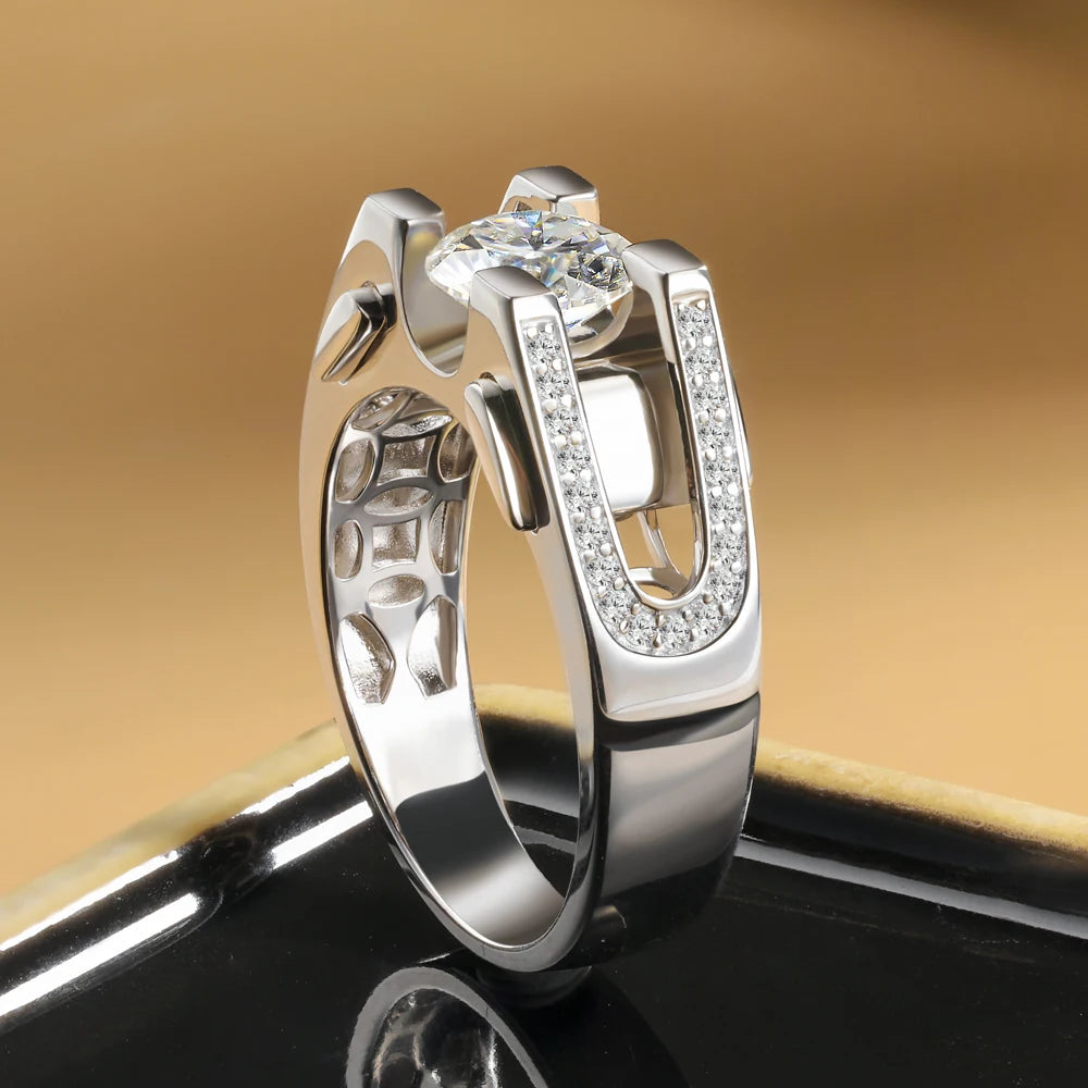 Brileon Valencrest Moissanite Band - Brileon