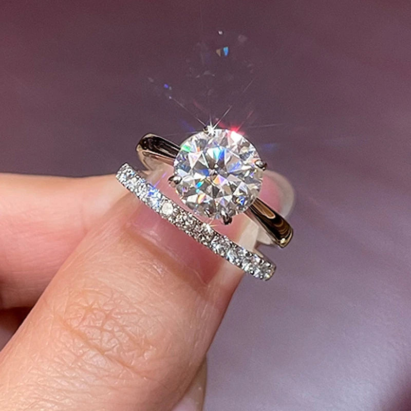 Brileon Seraphina Moissanite Bridal Set - Brileon