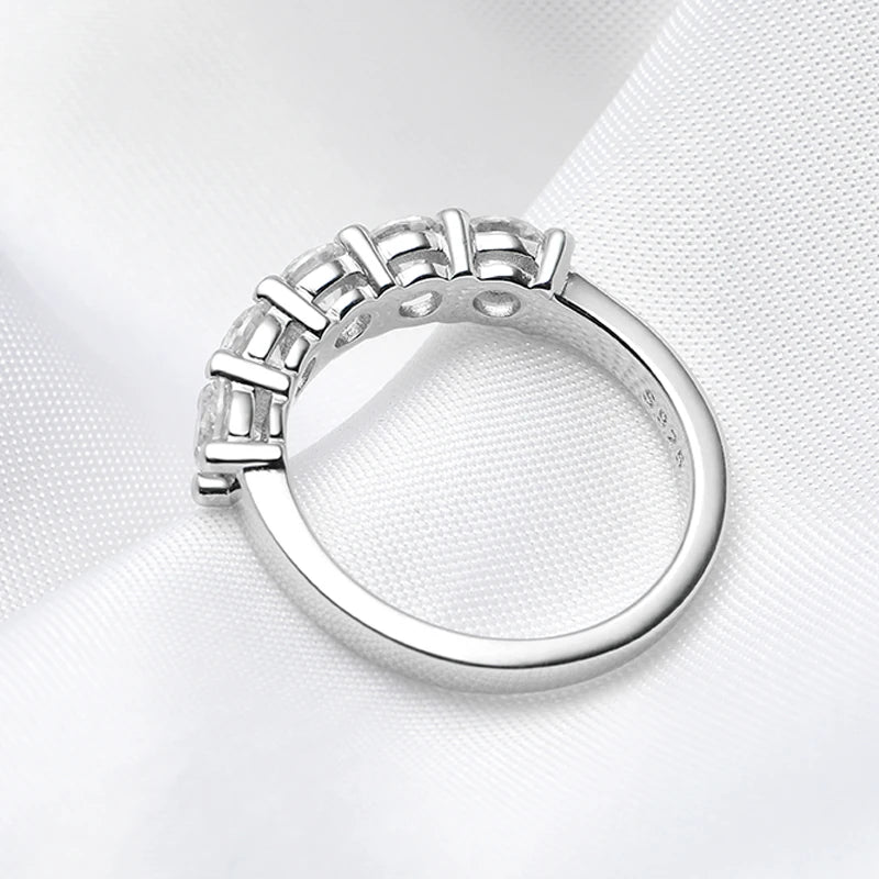 Brileon Dazzling Bride 1.5CT Moissanite Ring - Brileon