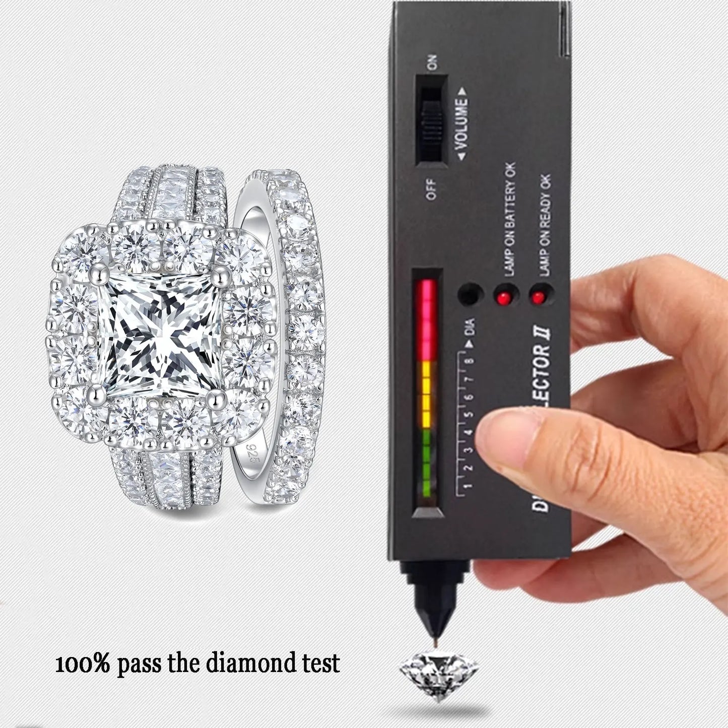 Brileon Aurielle Moissanite Bridal Set - Brileon