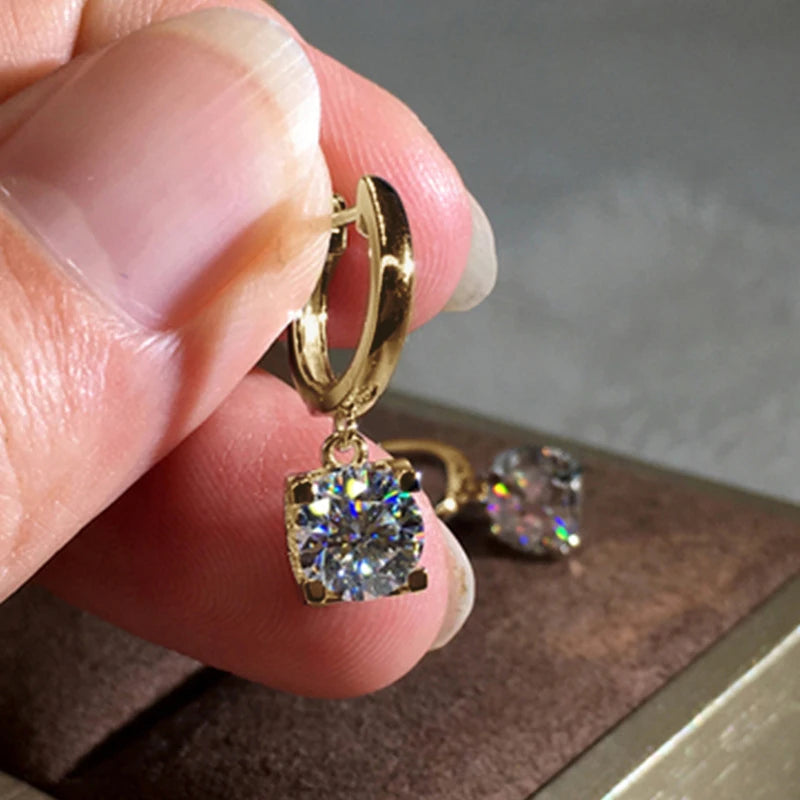 Brileon Celestra Drops Earrings - Brileon
