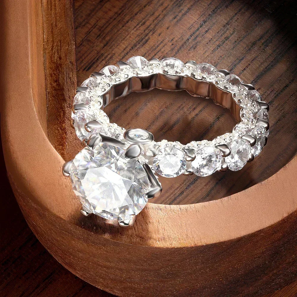 Brileon Aurielle 4CT Hidden Halo Ring - Brileon