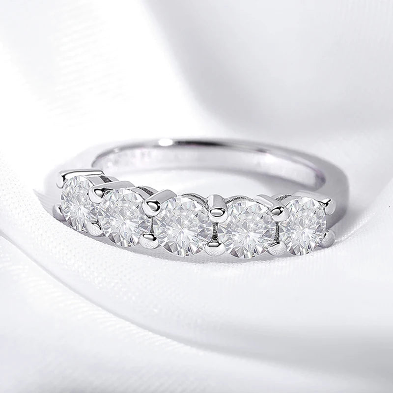 Brileon Dazzling Bride 1.5CT Moissanite Ring - Brileon