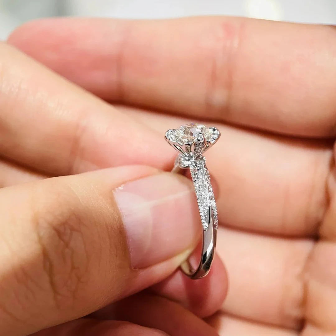 Brileon Élyra 1CT Moissanite Band - Brileon