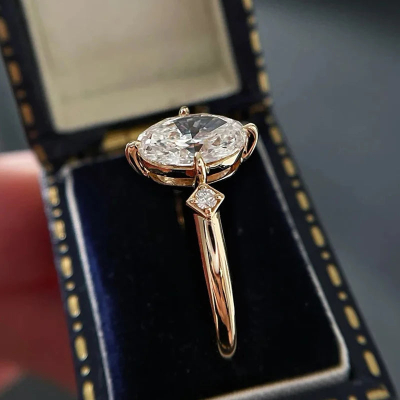 Brileon Seraphine 2CT Oval Moissanite - Brileon