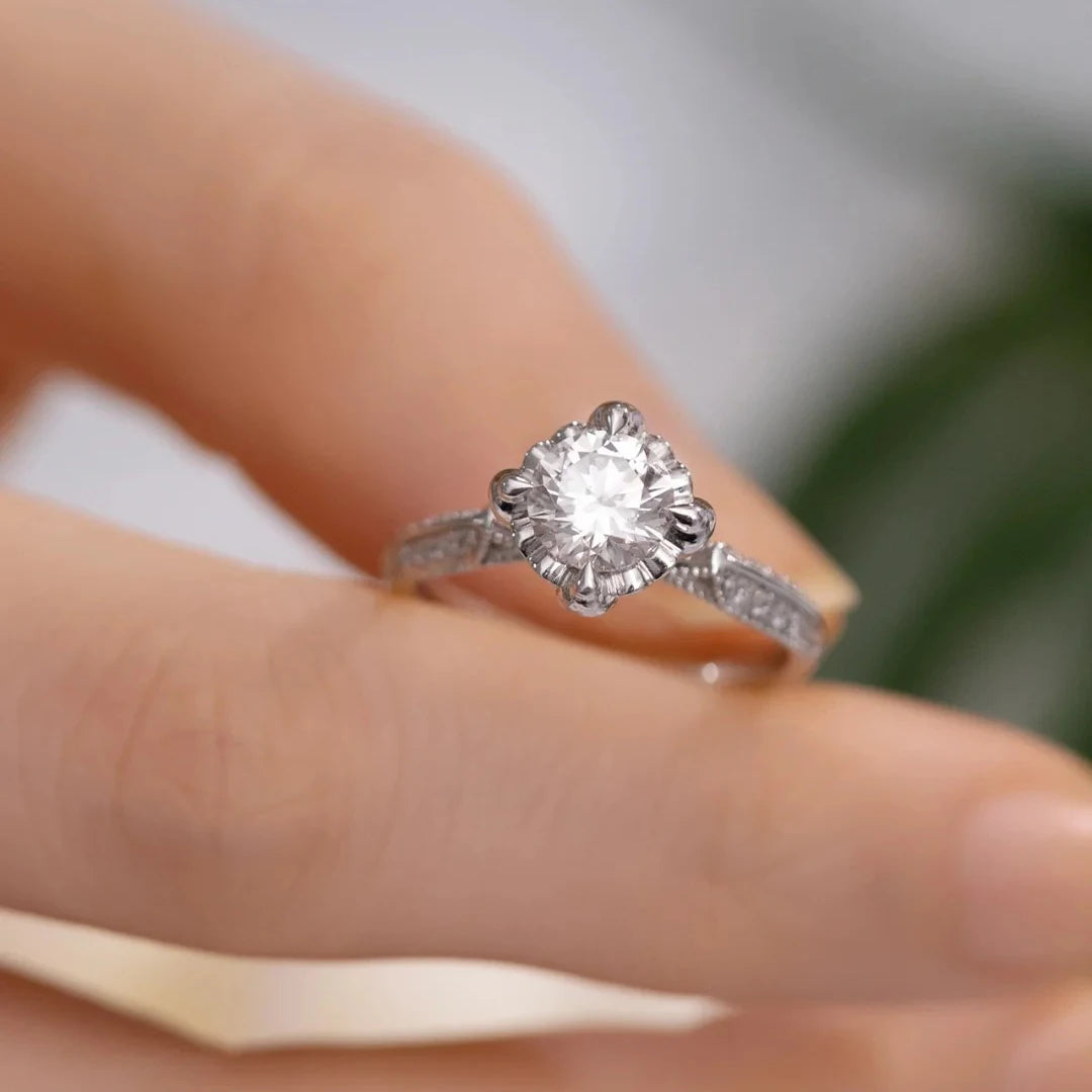 Brileon Élyra 1CT Moissanite Band - Brileon
