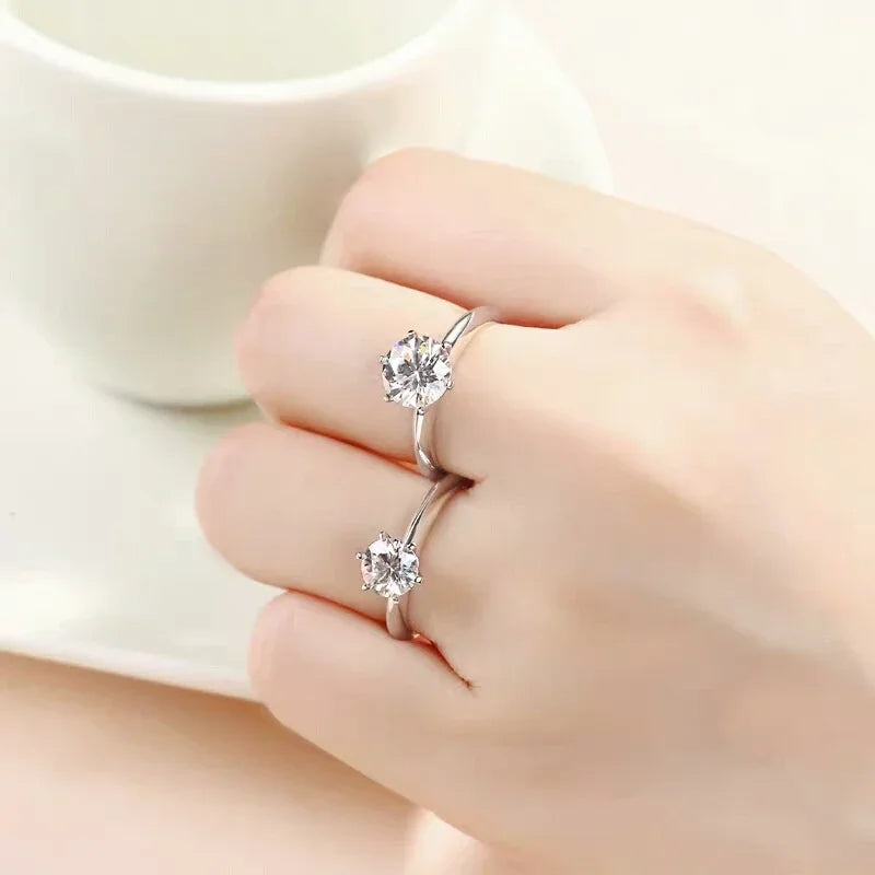 Brileon Lumora 0.5–5CT Moissanite Ring - Brileon