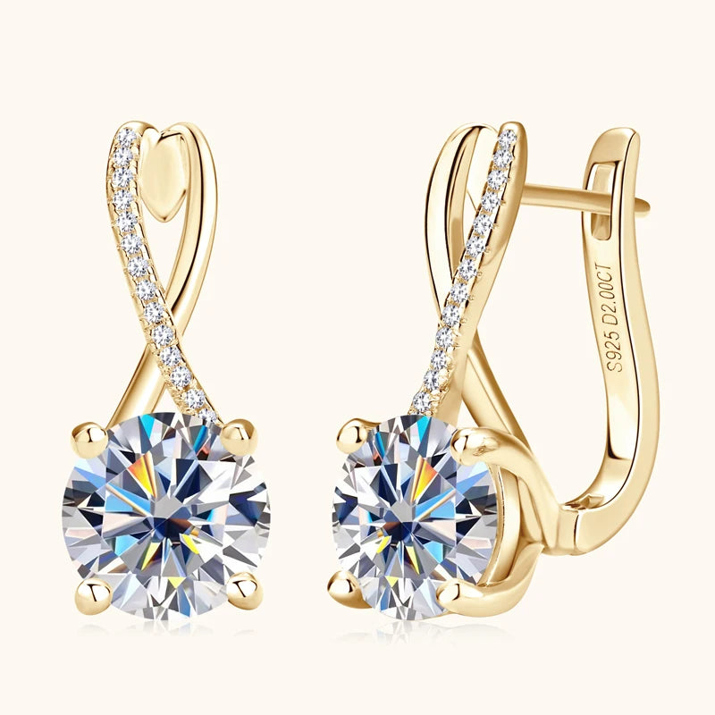 Brileon Eternelle 4CT/4.1CT Hoops - Brileon