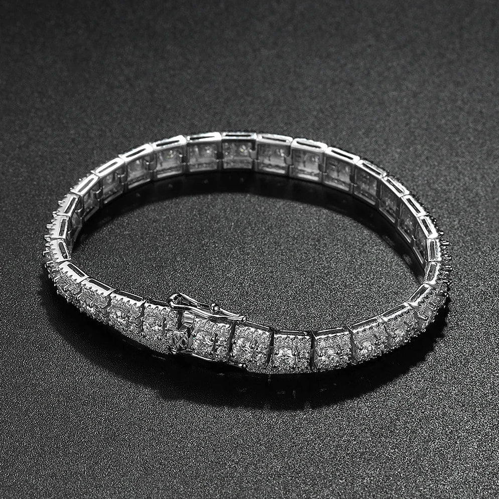 Brileon Lustréline Moissanite Bracelet - Brileon
