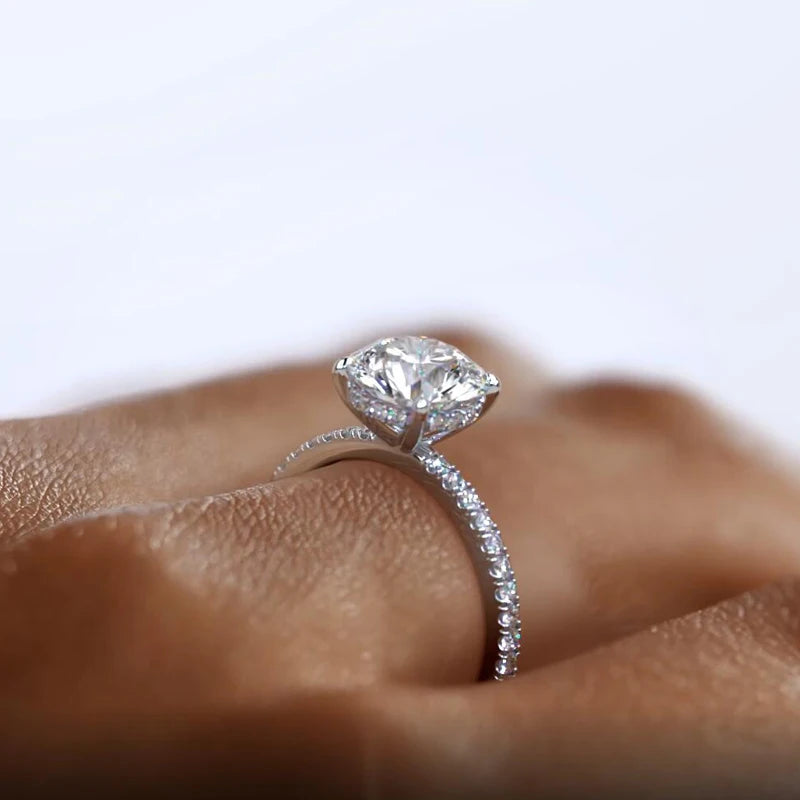Brileon Everlum™ 2-Carat Moissanite Promise Ring - Brileon
