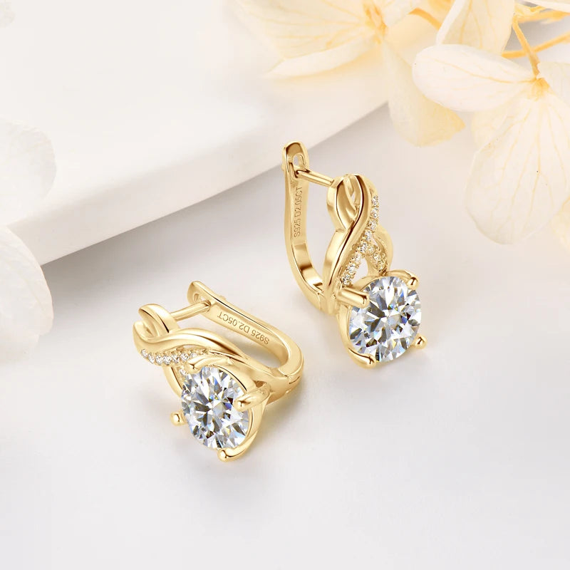 Brileon Eternelle 4CT/4.1CT Hoops - Brileon