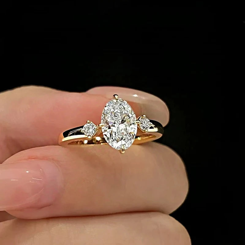 Brileon Seraphine 2CT Oval Moissanite - Brileon