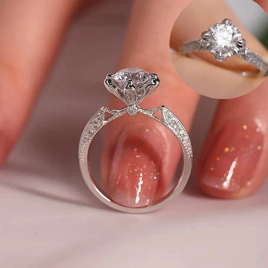 Brileon Élyra 1CT Moissanite Band - Brileon