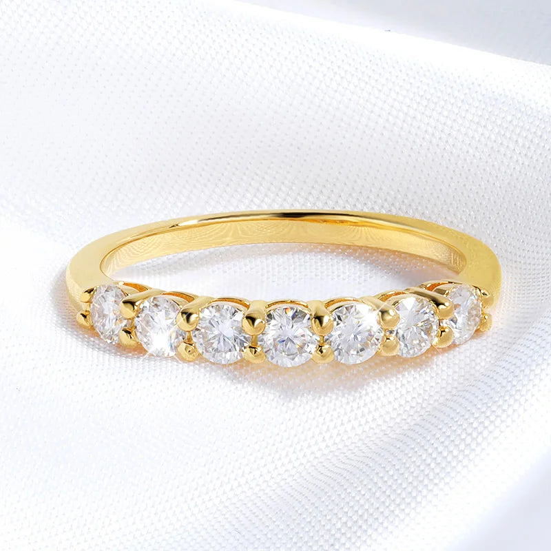 Brileon Sylvara 0.5/0.7CT Moissanite Stacking Band - Brileon