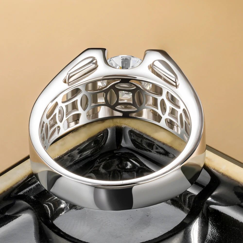 Brileon Valencrest Moissanite Band - Brileon