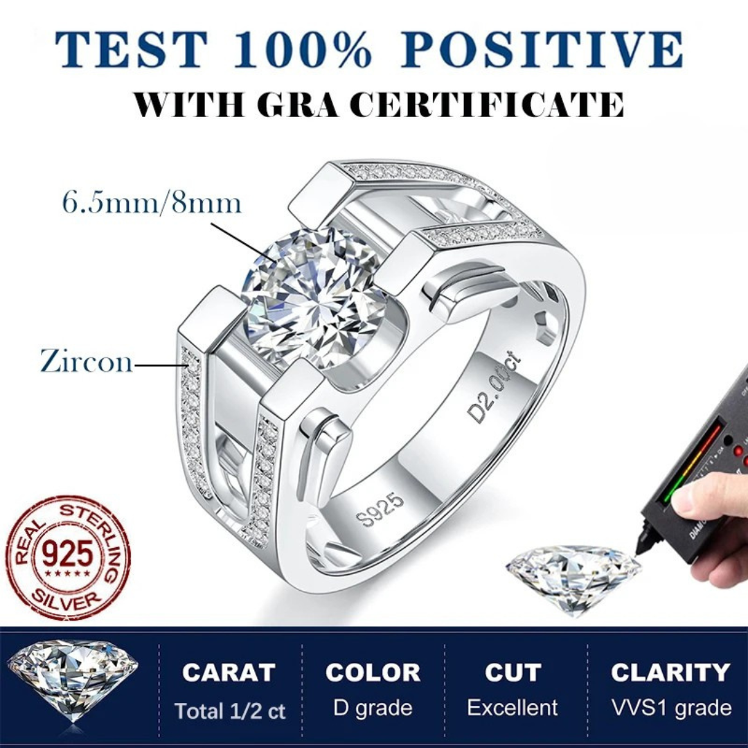 Brileon Valencrest Moissanite Band - Brileon