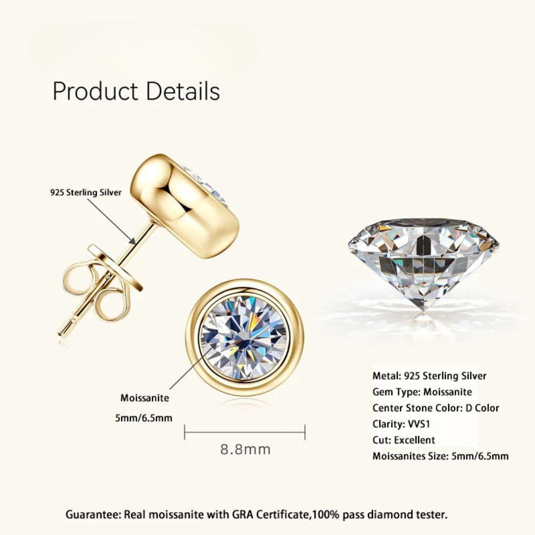 Brileon Elara Glow Studs