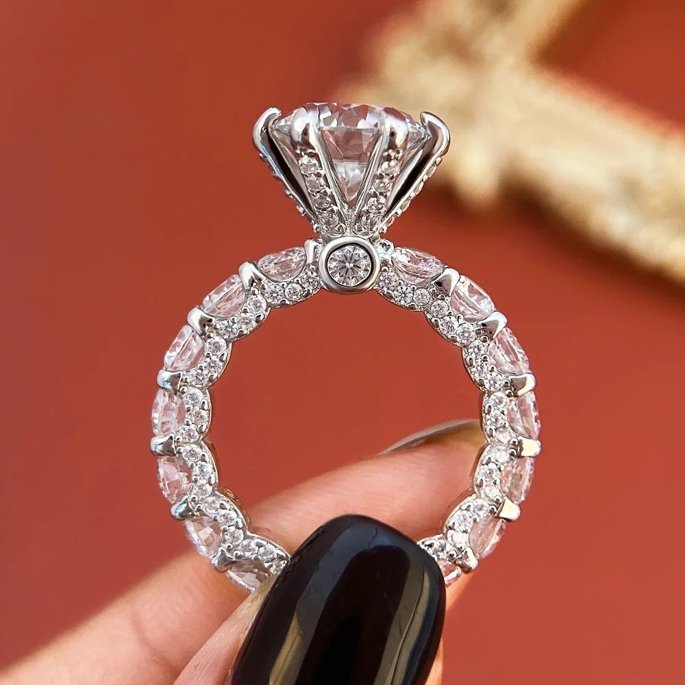Brileon Aurielle 4CT Hidden Halo Ring - Brileon