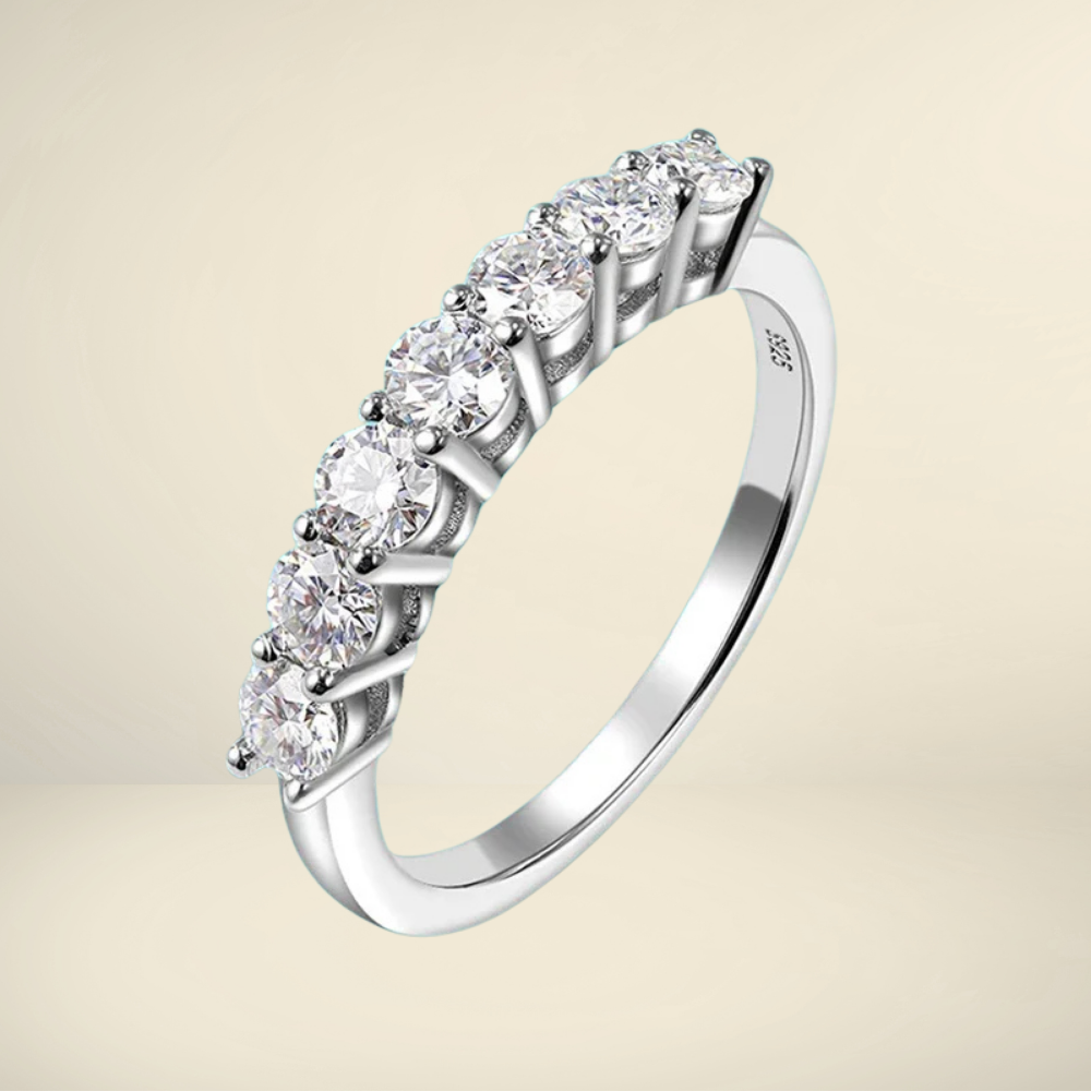 Brileon Sylvara 0.5/0.7CT Moissanite Stacking Band - Brileon