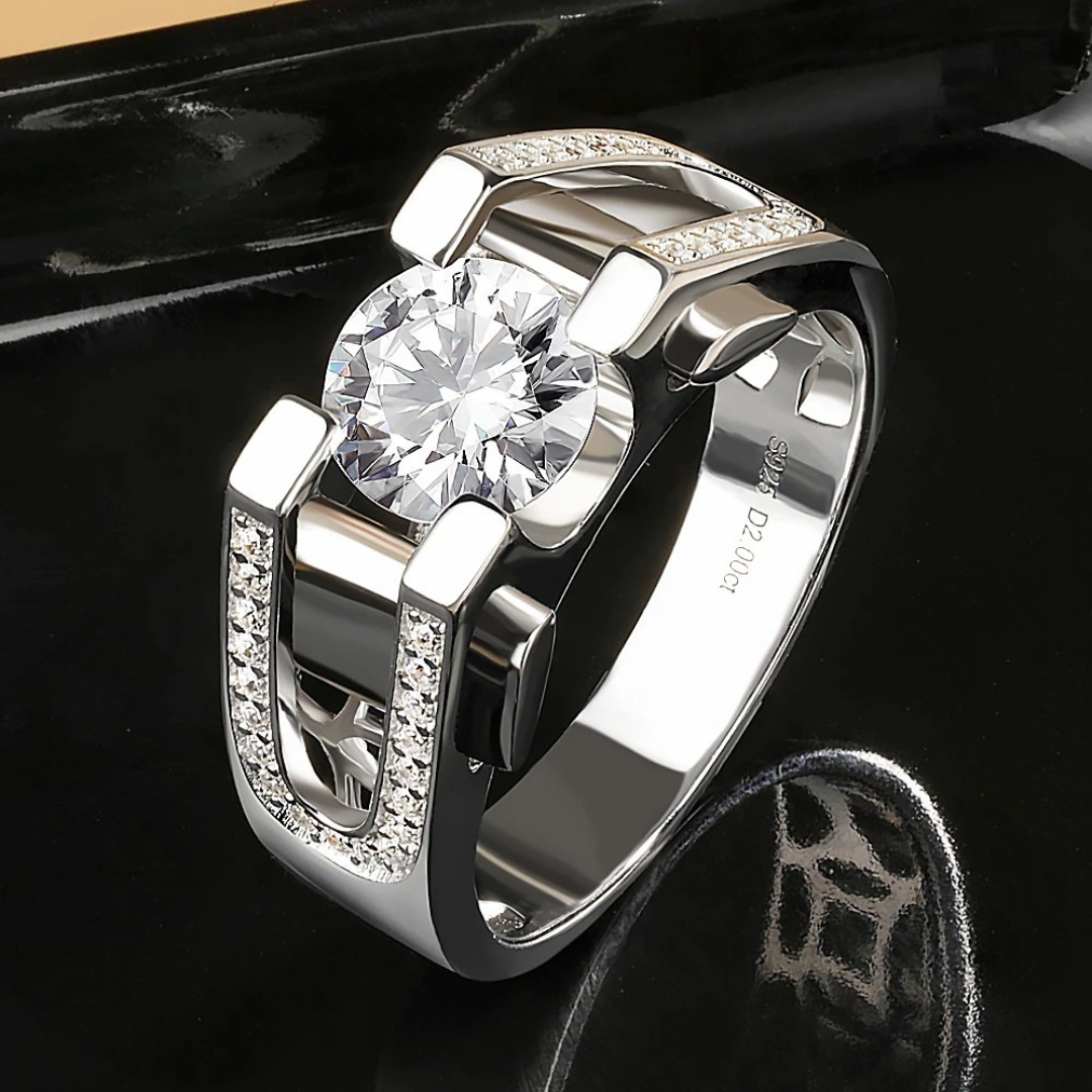 Brileon Valencrest Moissanite Band - Brileon