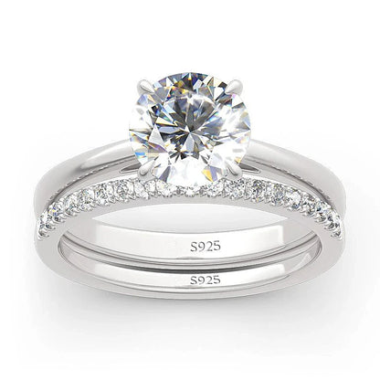 Brileon Seraphina Moissanite Bridal Set - Brileon