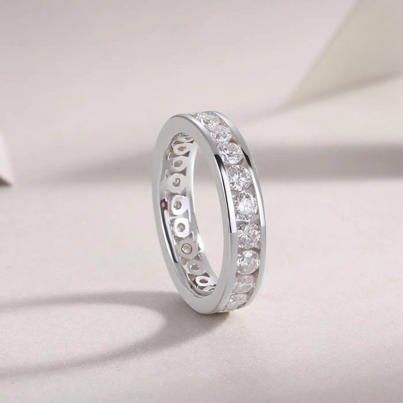 Brileon Luxe Moissanite Engagement & Wedding Band - Brileon