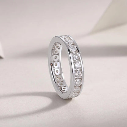 Brileon Luxe Moissanite Engagement & Wedding Band - Brileon