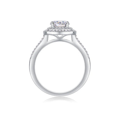 Brileon Caressa 1 Carat Moissanite Ring - Brileon