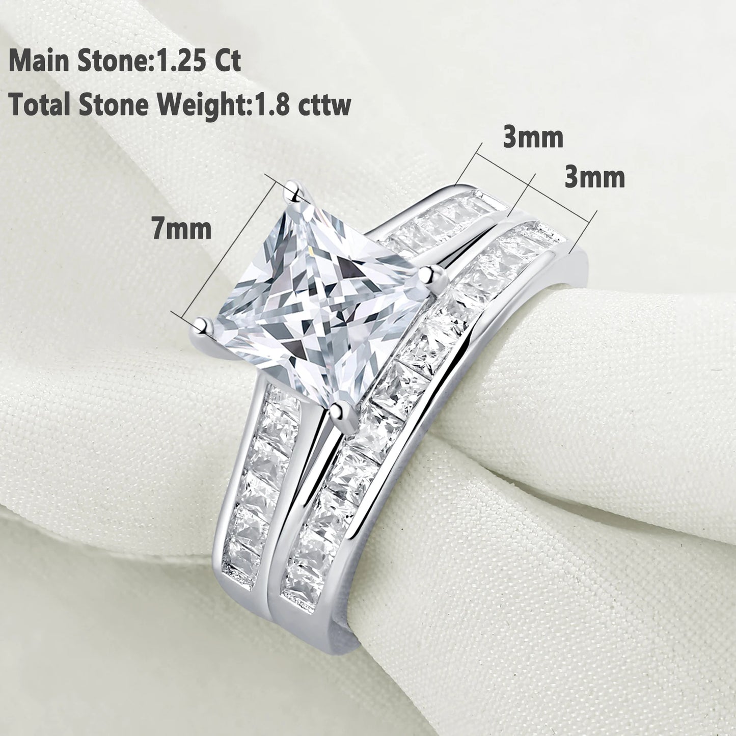 Brileon Celestara 2PC Princess Wedding Set - Brileon