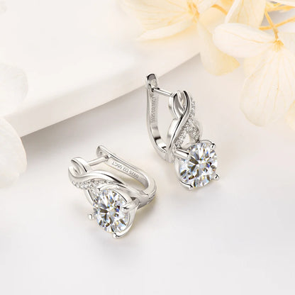 Brileon Eternelle 4CT/4.1CT Hoops - Brileon