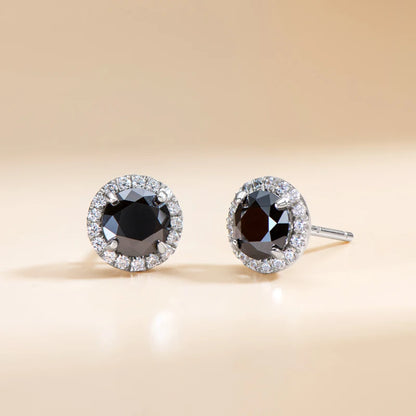 Brileon Noir Elegance Moissanite Jewelry Set - Brileon