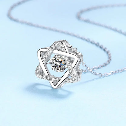 Brileon Stellara Moissanite Star Pendant - Brileon