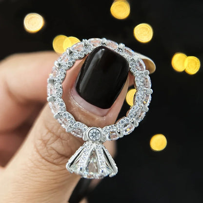 Brileon Aurielle 4CT Hidden Halo Ring - Brileon