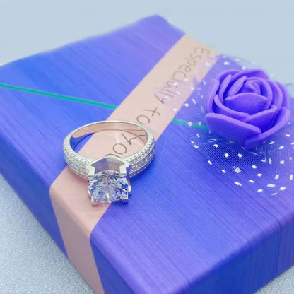 Brileon Luxe 2/3/5 Carat Moissanite Ring - Brileon