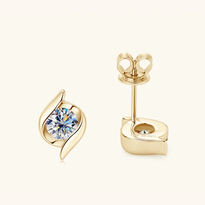 Brileon Radiant Water Drop 2CT Moissanite Jewelry Set - Brileon