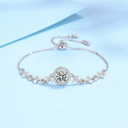 Brileon Aureline 1ct Moissanite Bangle - Brileon